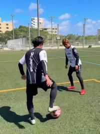 学习这个剪刀脚过人 #足球教学 #是时候展现真正的技术了 #足球技巧 #过人技巧