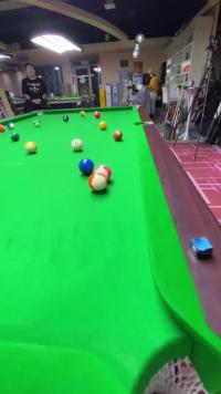 #台球教学#是时候展现真正的技术了 #热门推荐